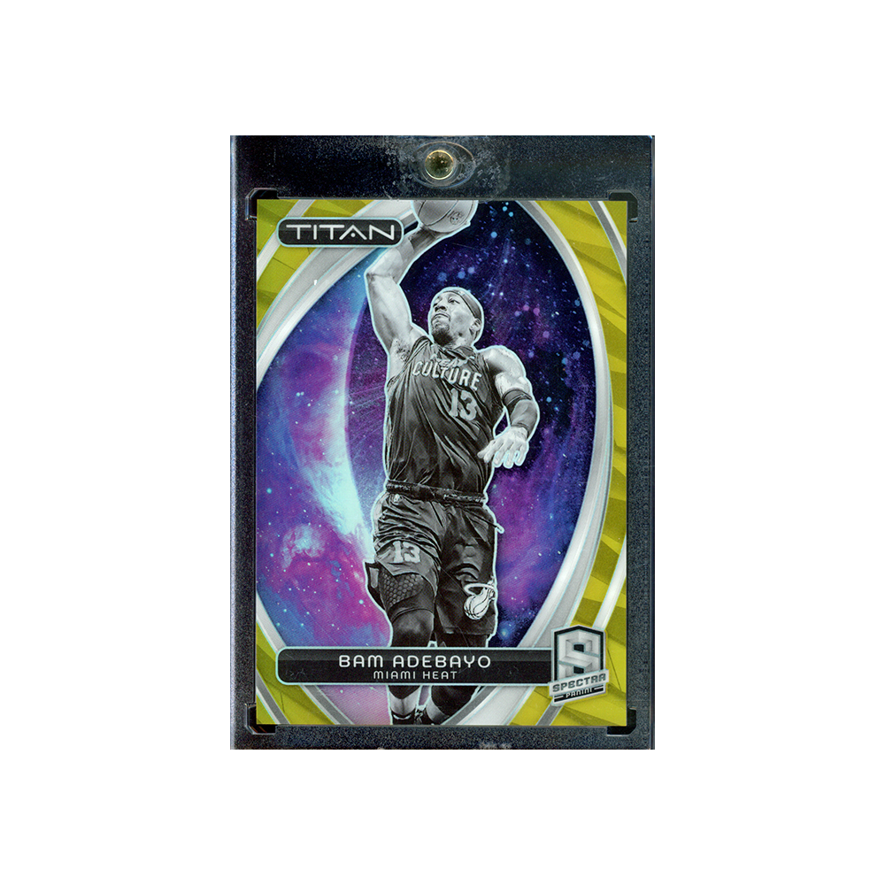 Bam Adebayo 2023-24 Panini Spectra Basketball Titan Gold /10