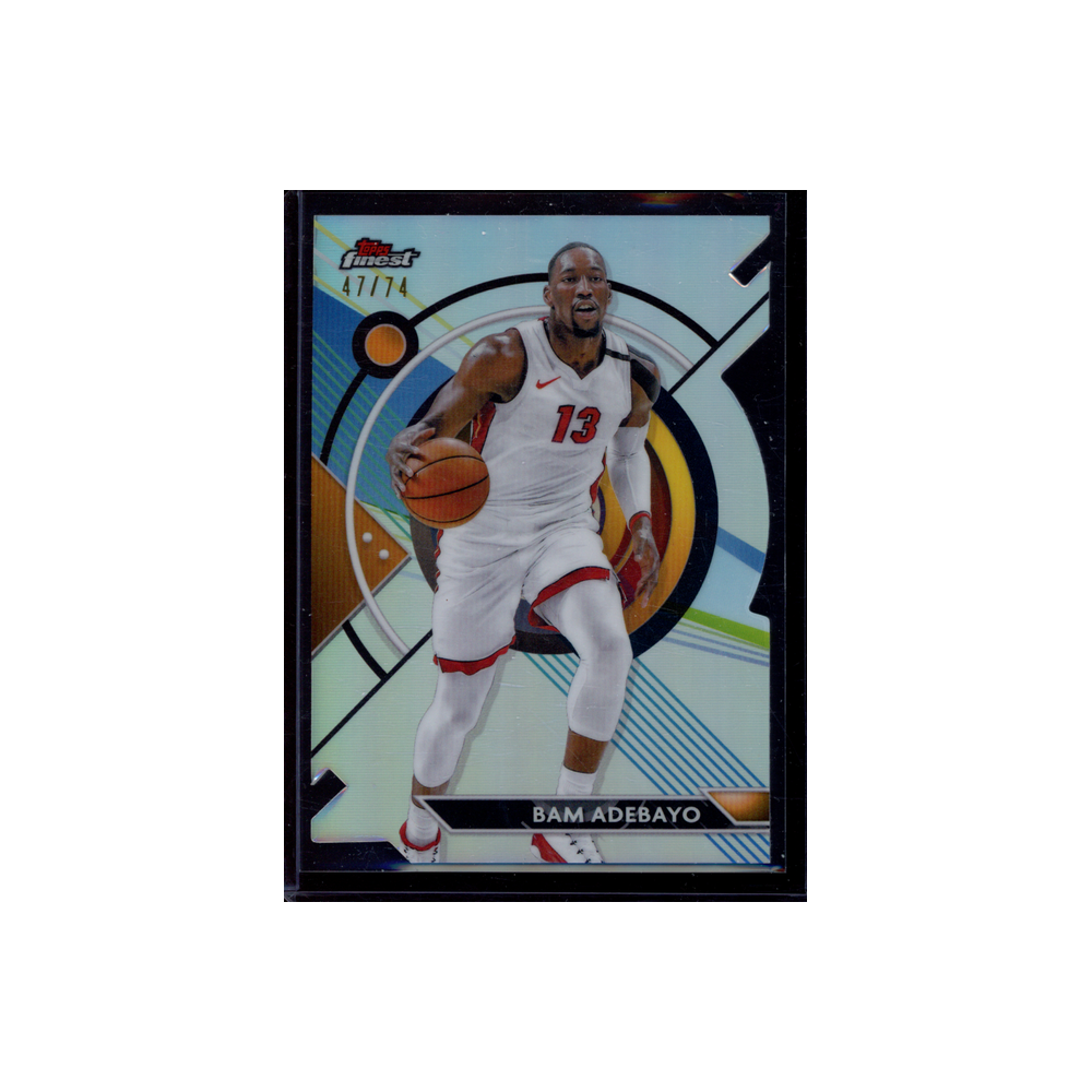 Bam Adebayo 2024 Topps Finest Basketball /74