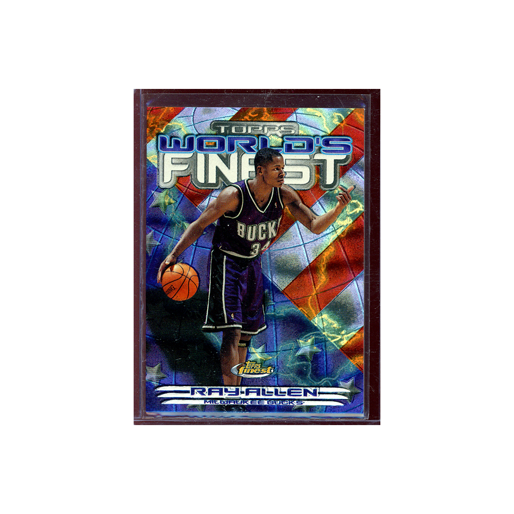 Ray Allen 2000 Topps Finest Basketball World's Finest