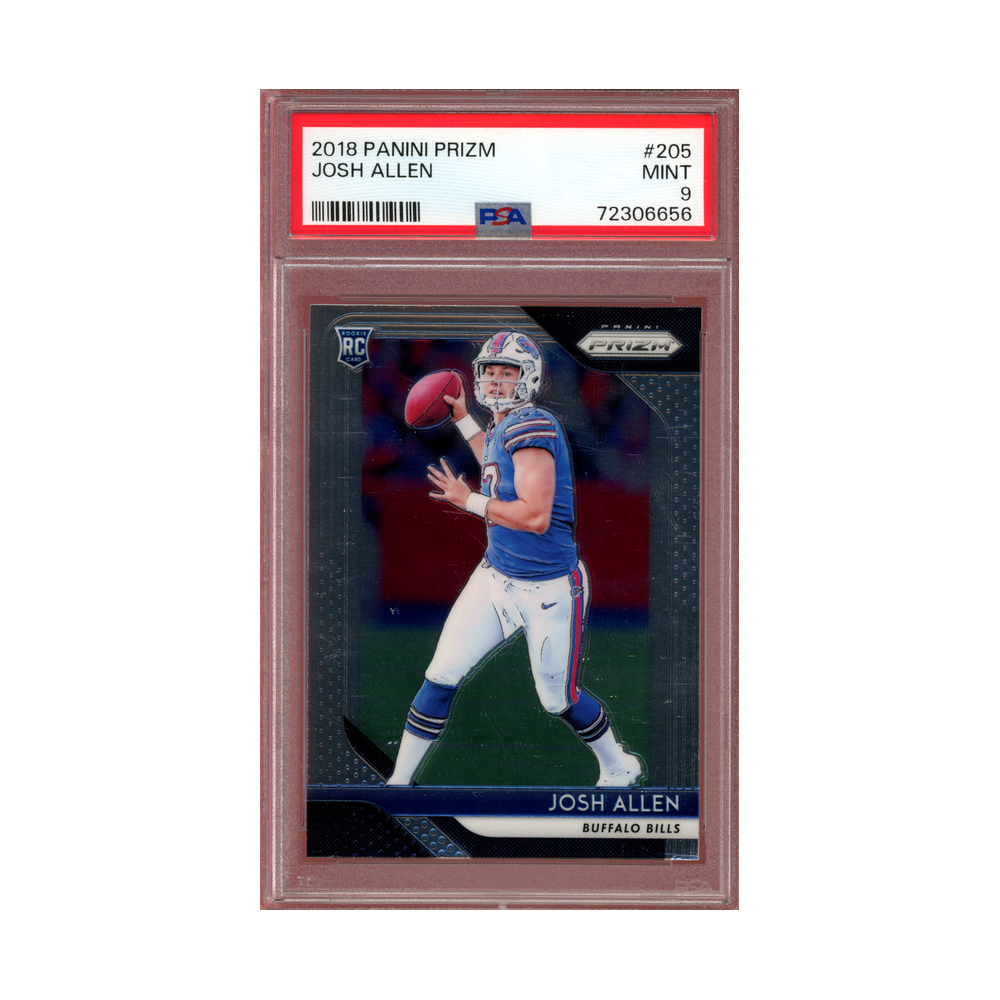 Josh Allen 2018 Panini Prizm Football Rookie PSA 10