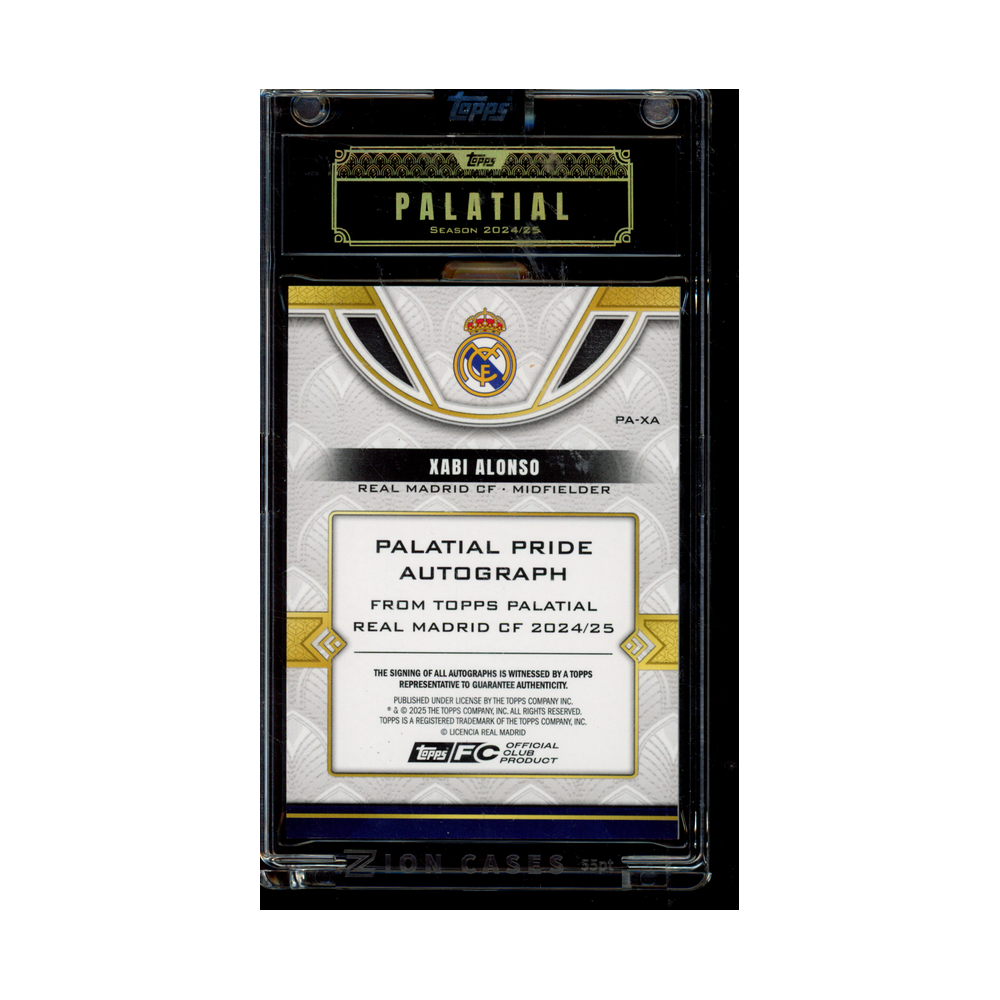 Xabi Alonso 2024-25 Topps Palatial Auto /5