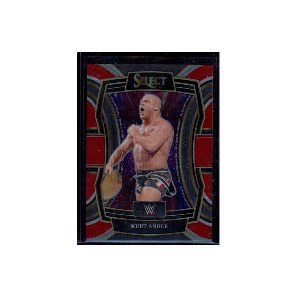 Kurt Angle 2024 Panini Select WWE Phenomenon Red /99
