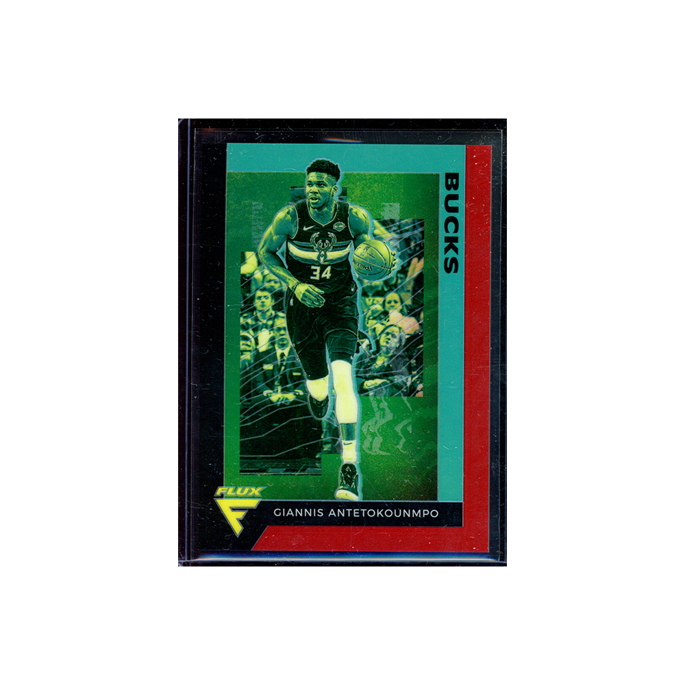 Giannis Antetokounmpo 2019-20 Panini Chronicles Flux Basketball Red /149