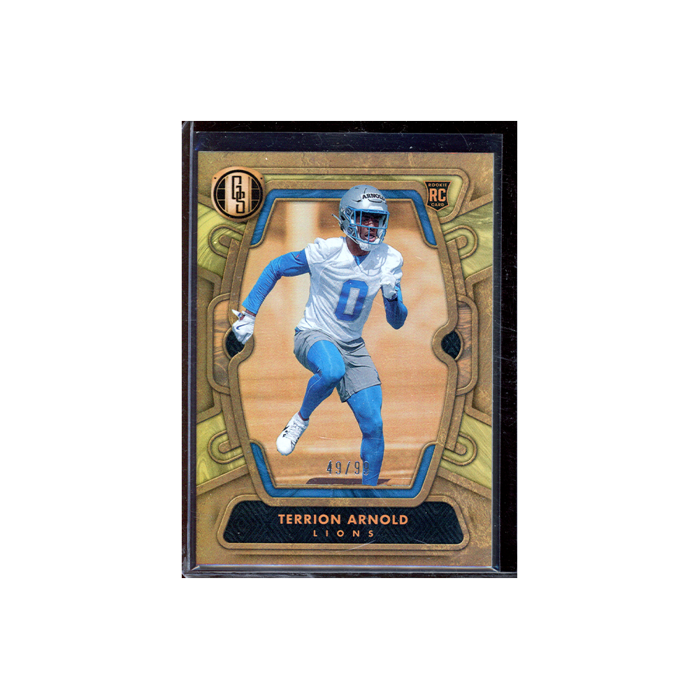 Terrion Arnold 2024 Panini Gold Standard Football Rookie /99