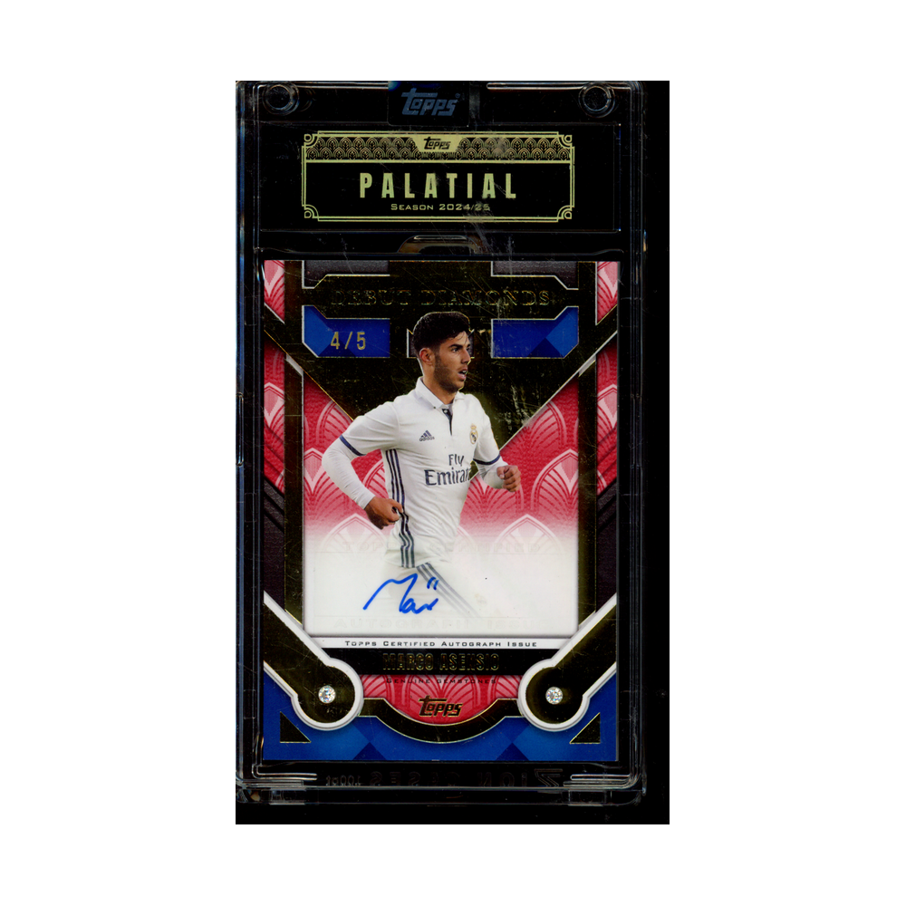 Marco Asensio 2025 Topps Palatial Auto /5