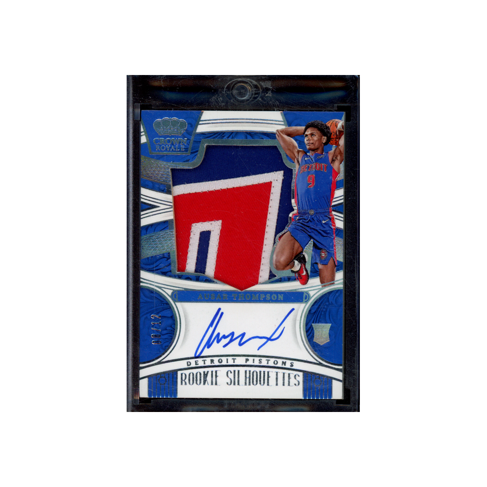 Ausar Thompson 2023-24 Panini Crown Royale Basketball Rookie Silhouettes RPA /12