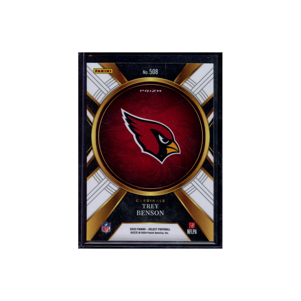 Trey Benson 2023 Panini Select Football XRC