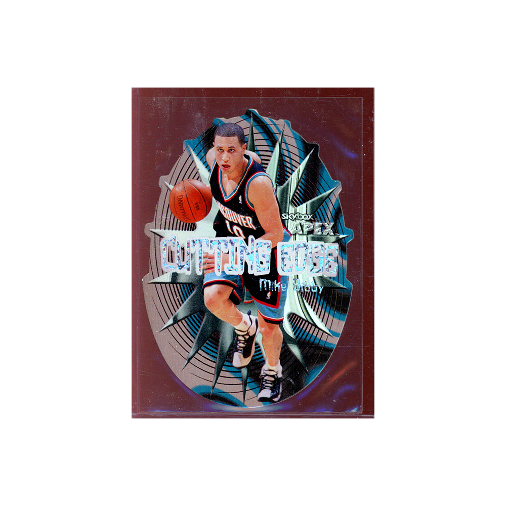 Mike Bibby 1999 Skybox Apex Cutting Edge PLUS Die-Cut