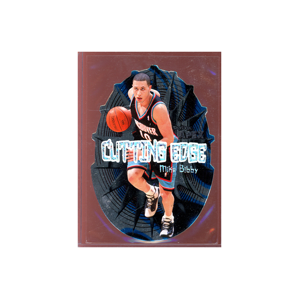 Mike Bibby 1999 Skybox Apex Cutting Edge Die-Cut