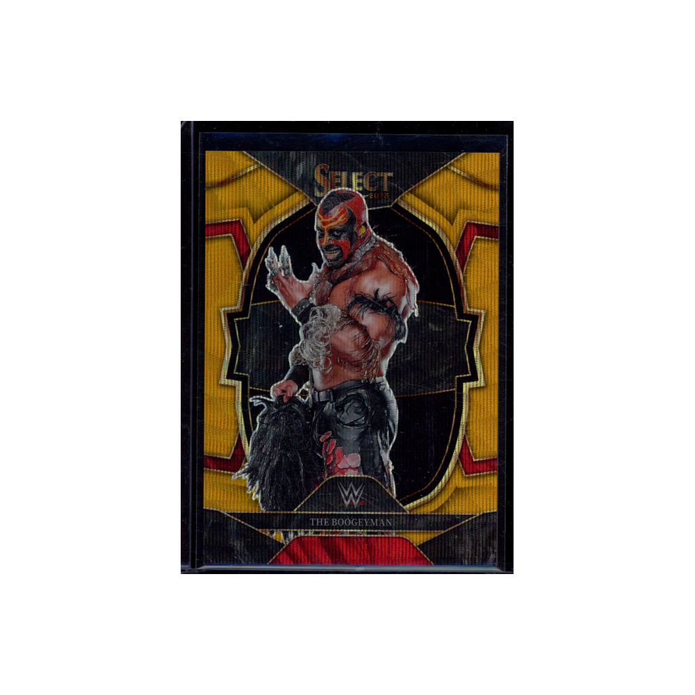 The Boogeyman 2023 Panini Select WWE Gold Wave /10
