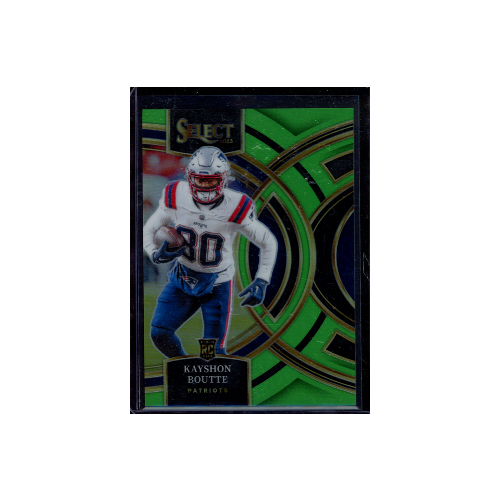 Kayshon Boutte 2023 Panini Select Football Rookie Green /49