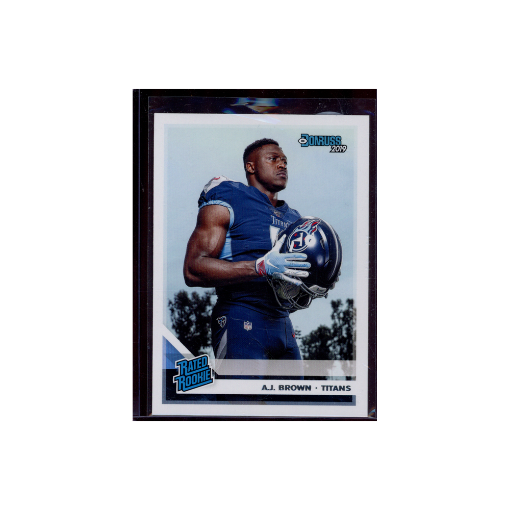 AJ Brown 2019 Panini Donruss Football Rated Rookie