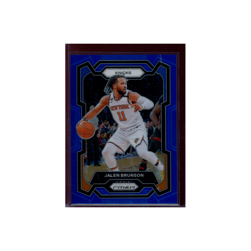 Jalen Brunson 2023-24 Panini Prizm Basketball Blue /199