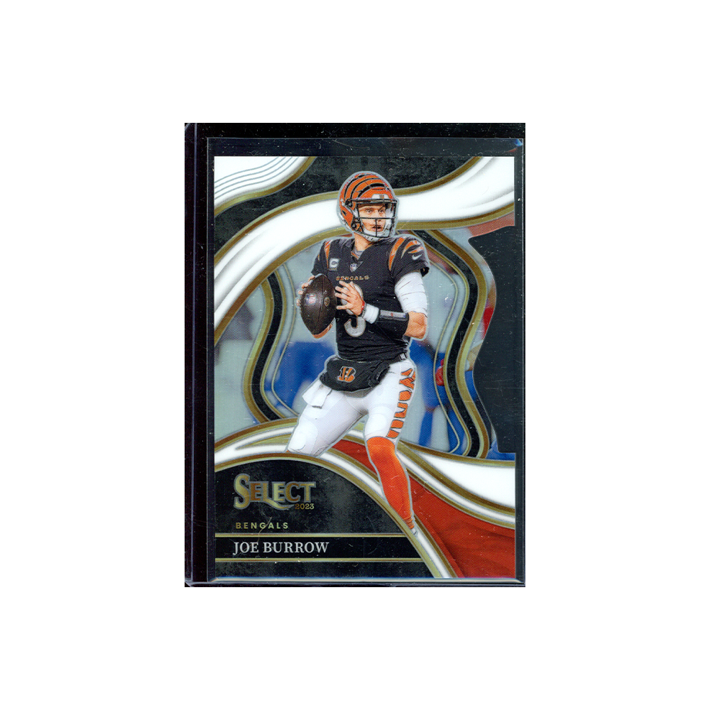Joe Burrow 2023 Panini Select Football Die-Cut White /199