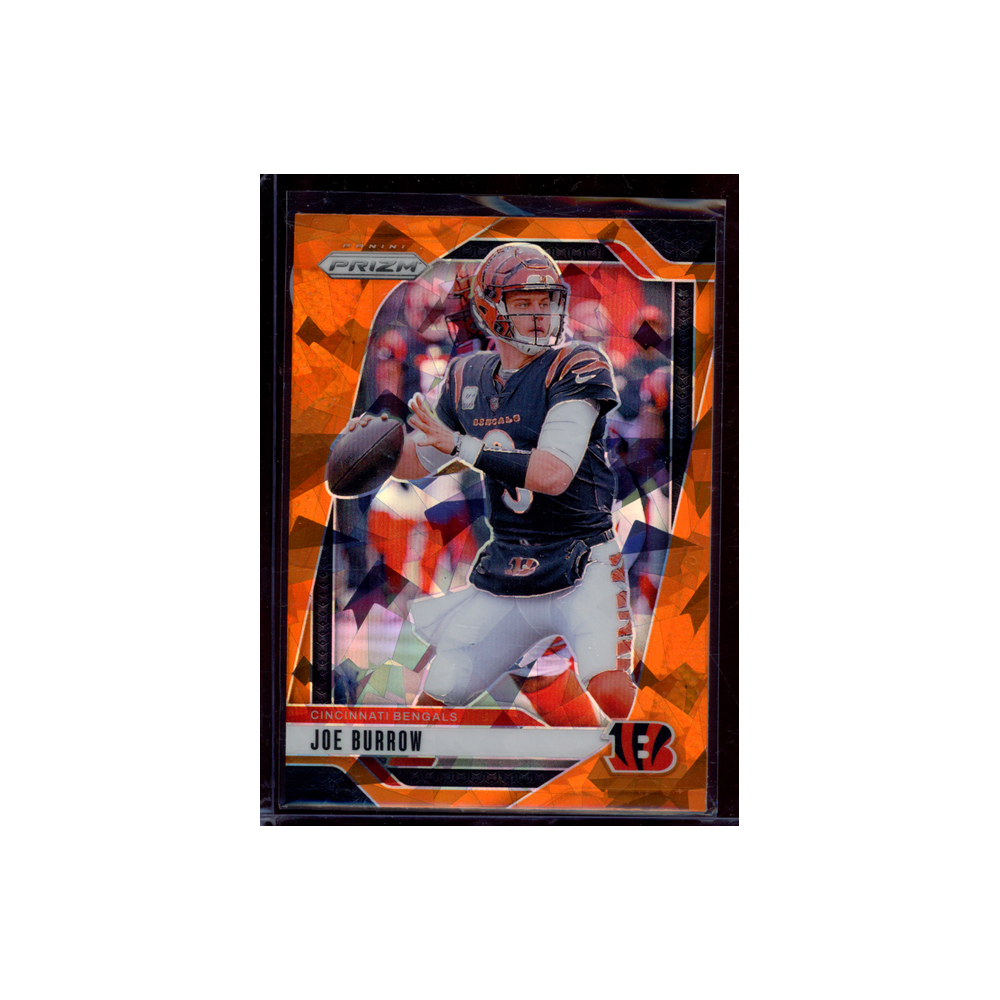 Joe Burrow 2024 Panini Prizm Football Orange Ice