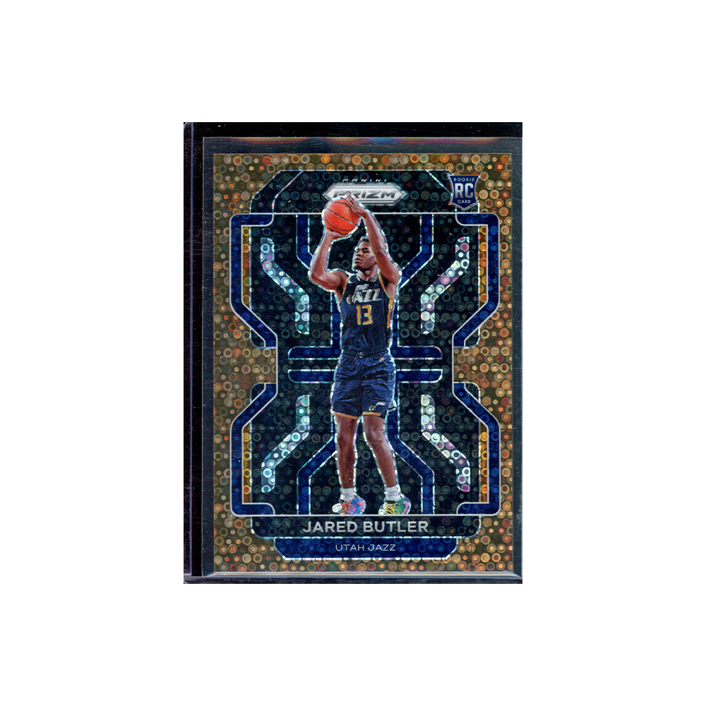 Jared Butler 2021-22 Panini Prizm Basketball Bronze Fast Break Prizm Rookie /20