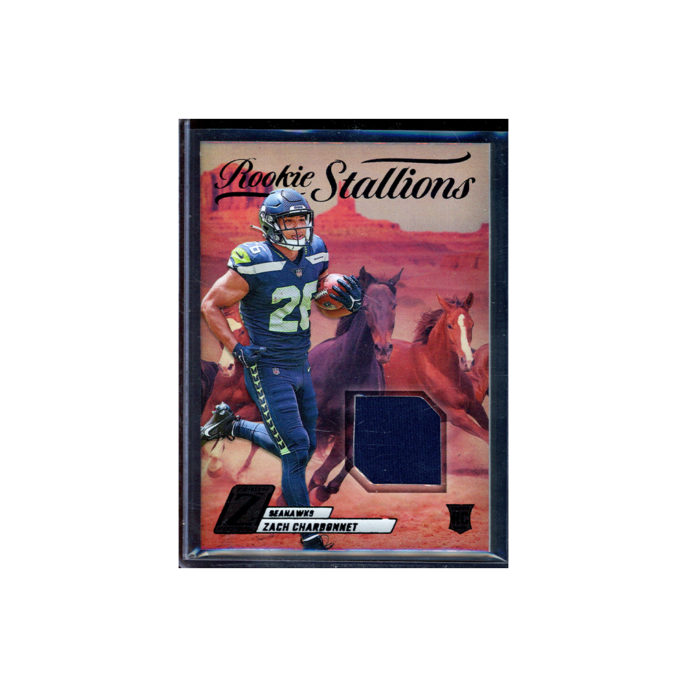 Zach Charbonnet 2023 Panini Zenith Football Rookie Stallions Jersey