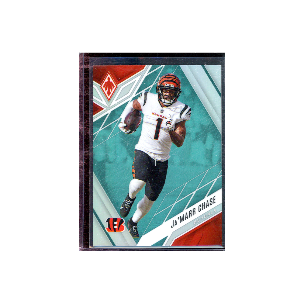 Ja'Marr Chase 2022 Panini Phoenix Football Teal /150