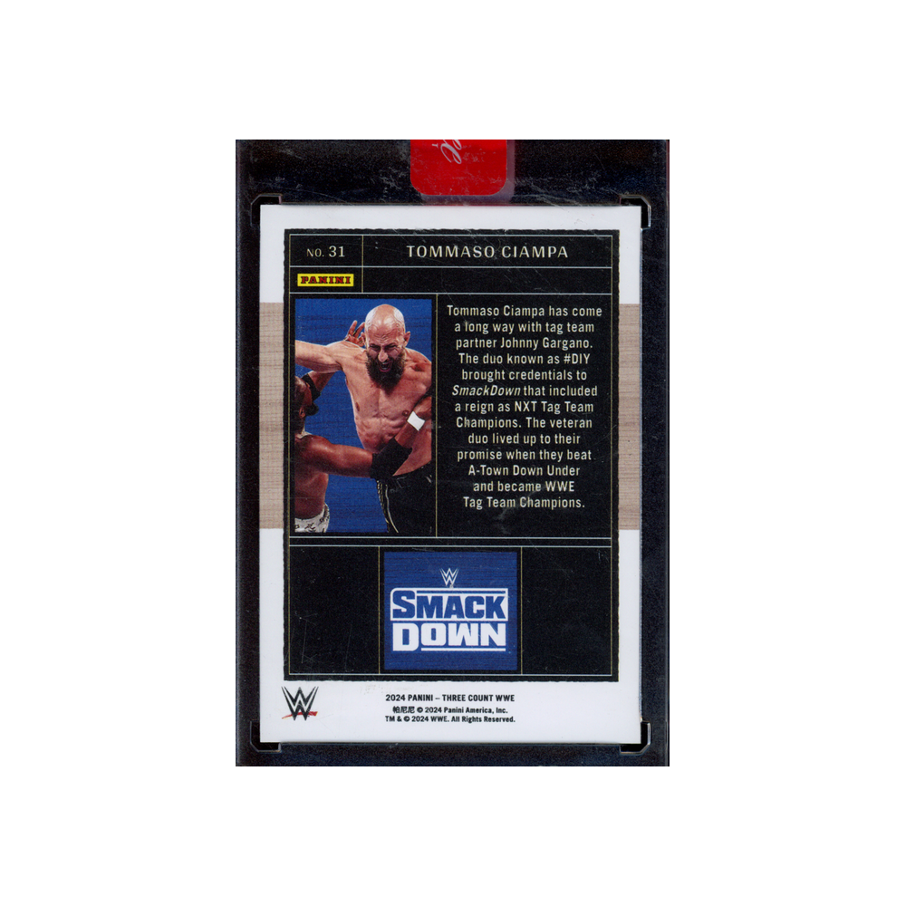 Tommaso Ciampa 2024 Panini Three Count WWE Silver /40