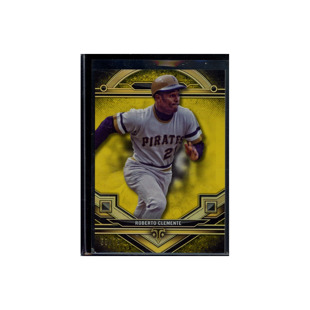 Roberto Clemente 2024 Topps Baseball Yellow /75