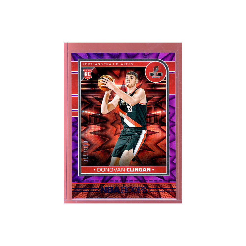 Donovan Clingan 2024-25 Panini Hoops Basketball Rookie /110
