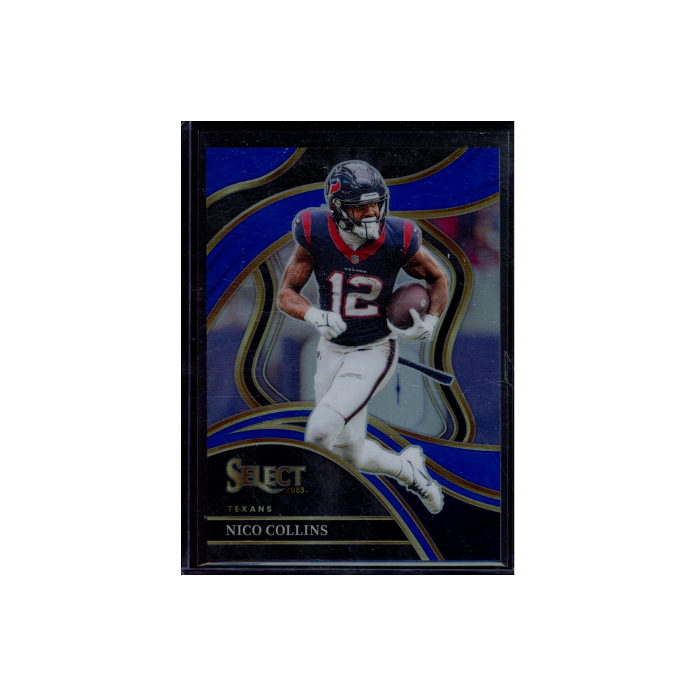 Nico Collins 2023 Panini Select Football Blue /99