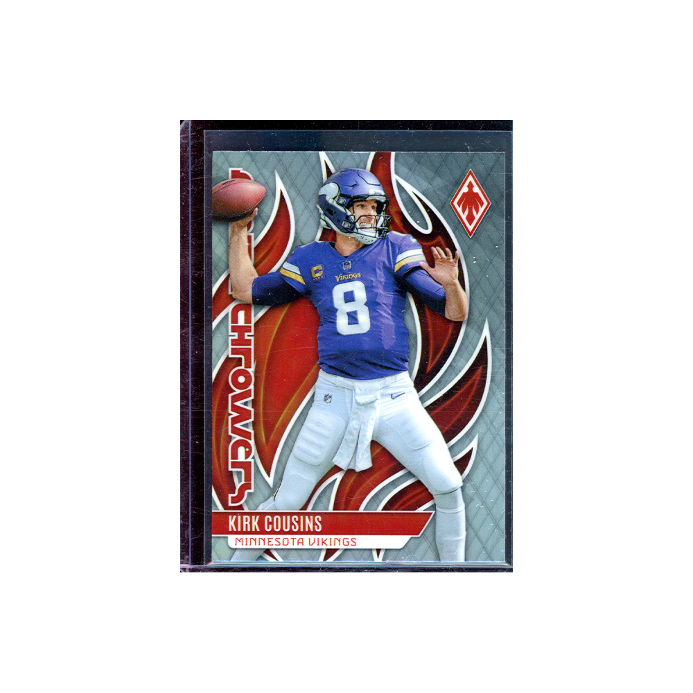 Kirk Cousins 2023 Panini Phoenic Football Flame Throwers