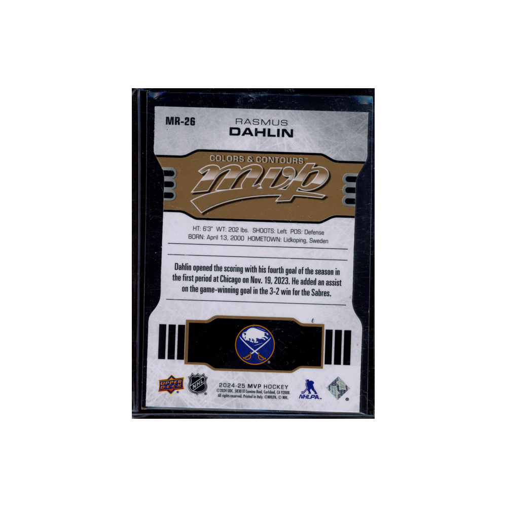 Ramus Dahlin 2024-25 Upper Deck MVP Hockey /250