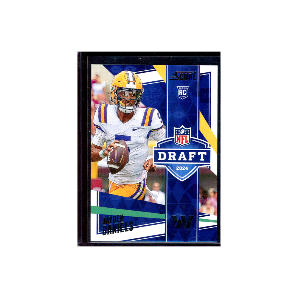Jayden Daniels 2024 Panini Score Football Draft 2024 Rookie