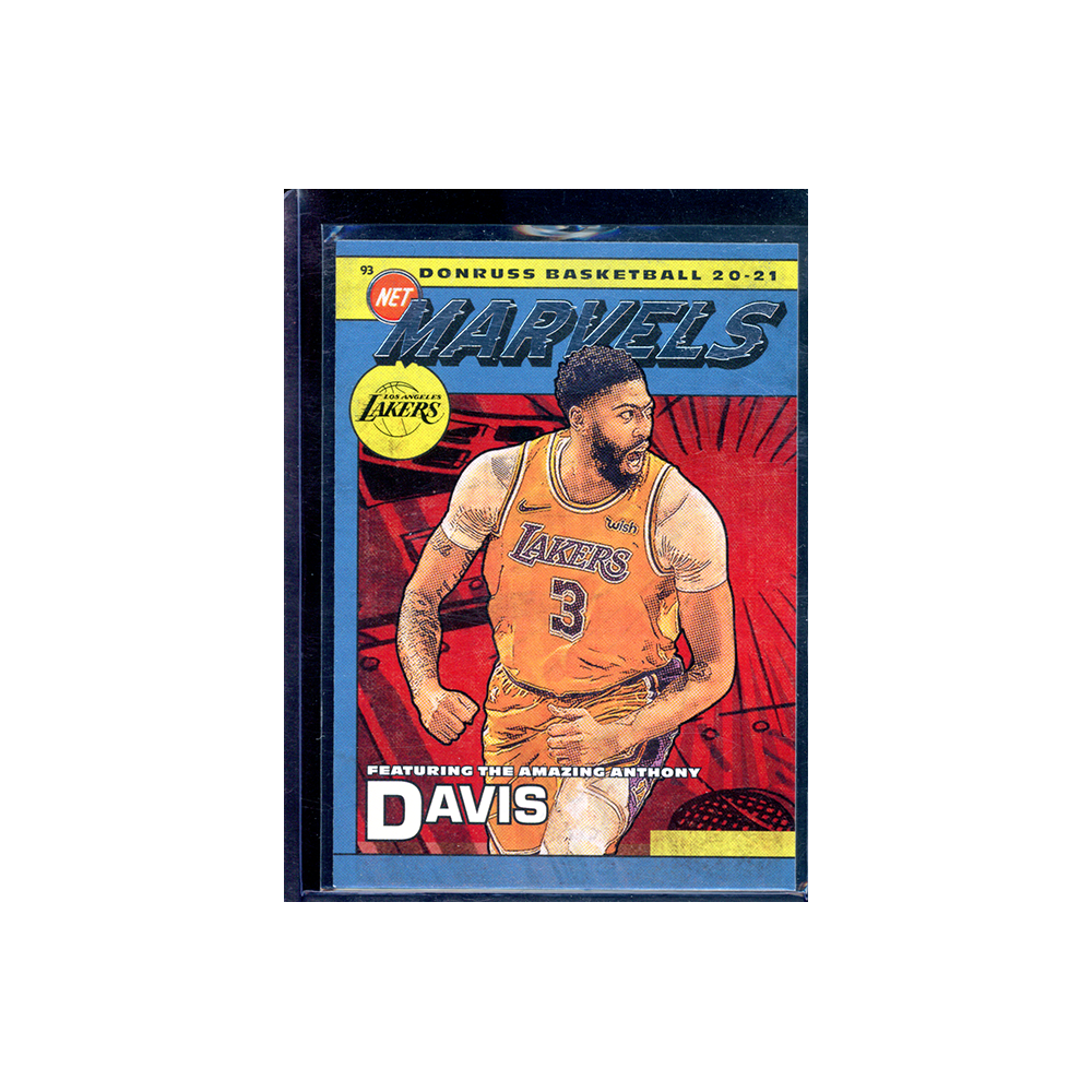 Anthony Davis 2020-21 Panini Donruss Basketball Marvels