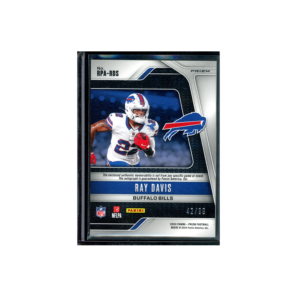 Ray Davis 2024 Panini Prizm Football RPA Silver /99