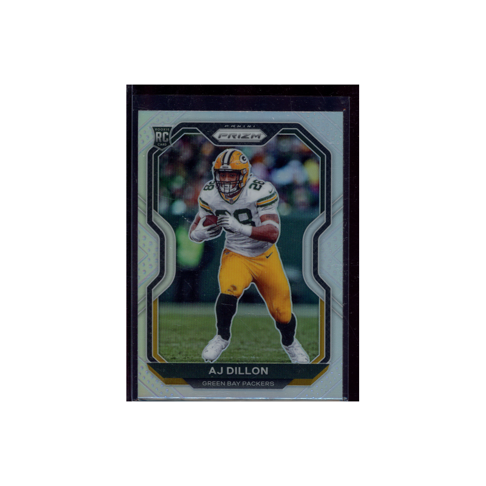 AJ Dillon 2020 Panini Prizm Football Rookie Silver Prizm