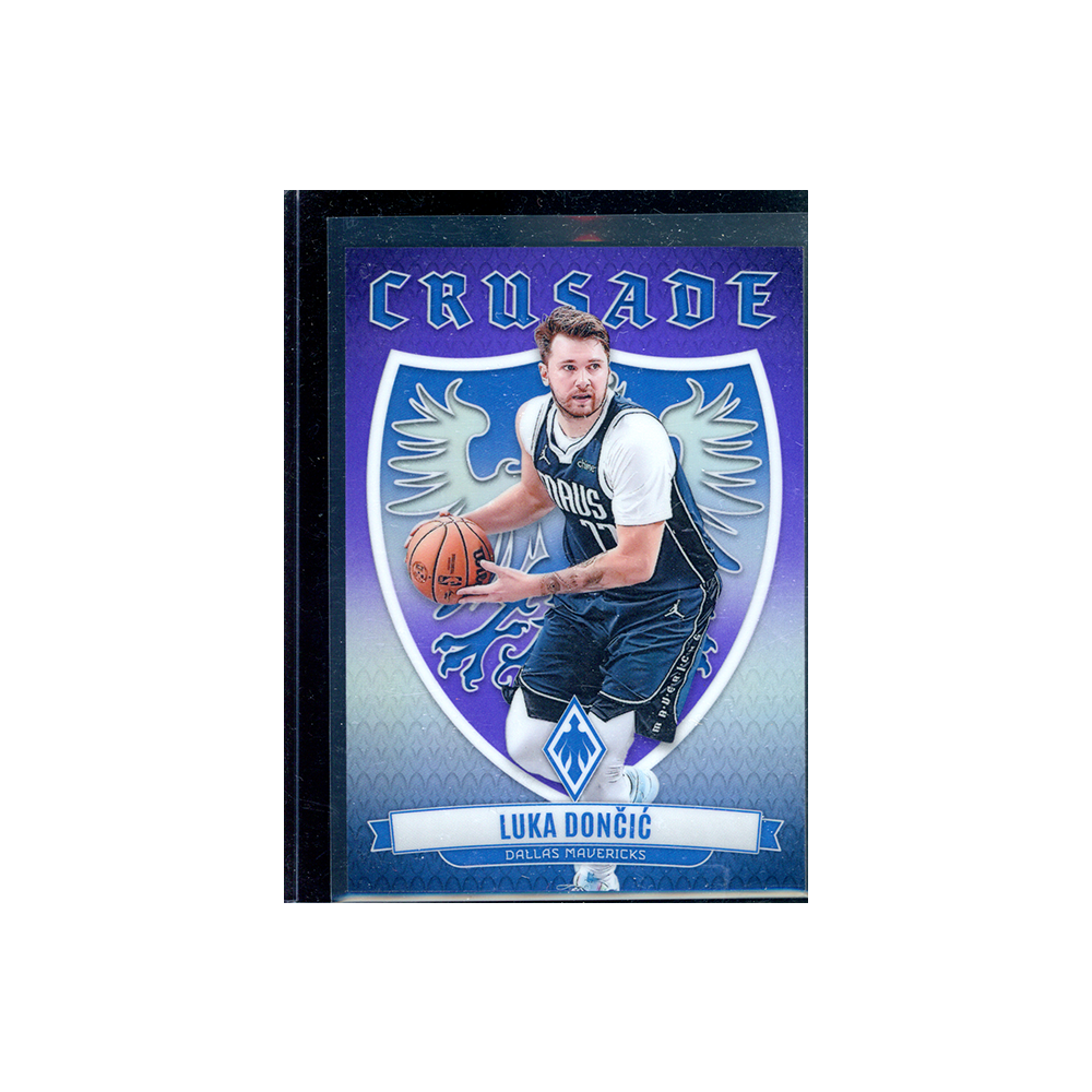 Luka Doncic 2023-24 Panini Phoenix Basketball Crusade Purple /75