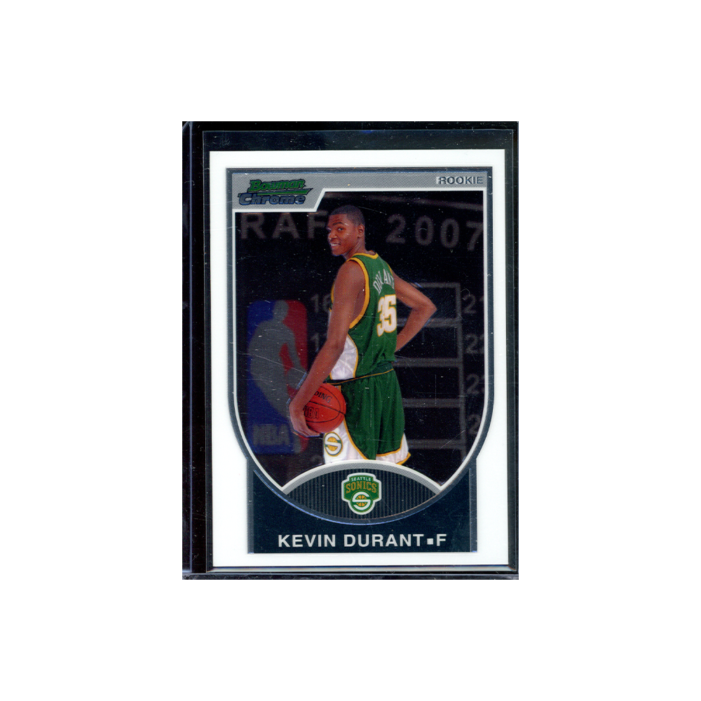 Kevin Durant 2007 Topps Bowman Chrome Basketball Rookie /2999