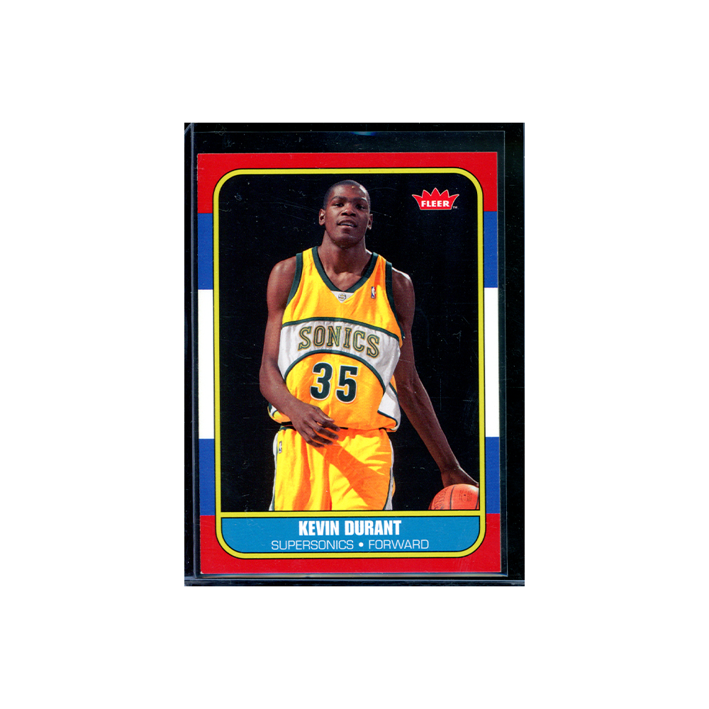 Kevin Durant 2007-08 Fleer Basketball Rookie