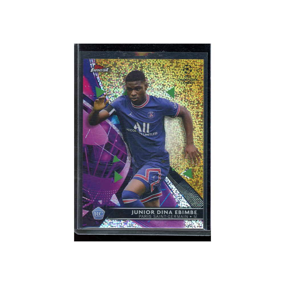 Dina Ebimbe 2022 Topps Finest Rookie Gold Mini Diamond /50