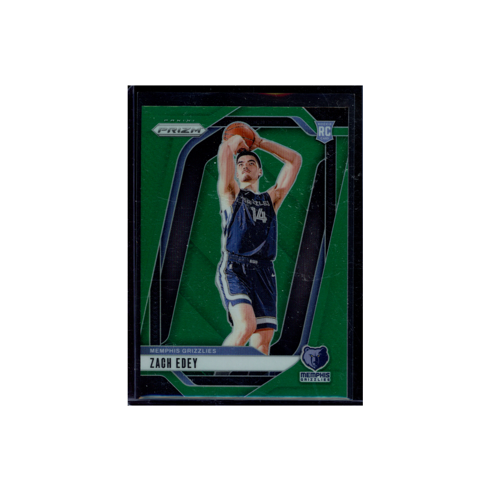 Zach Edey 2024-25 Panini Prizm Basketball Rookie Green #249