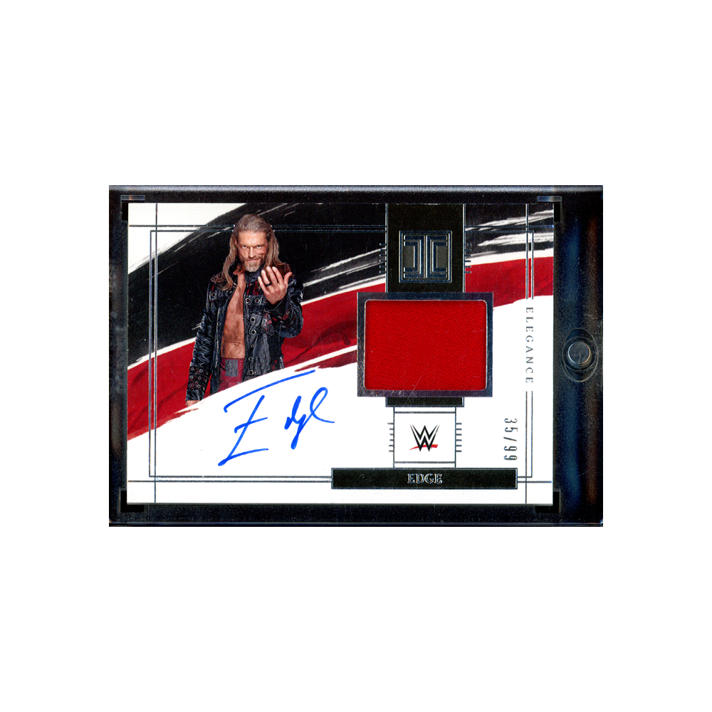 Edge 2022 Panini Impeccable WWE Elegance Auto /99