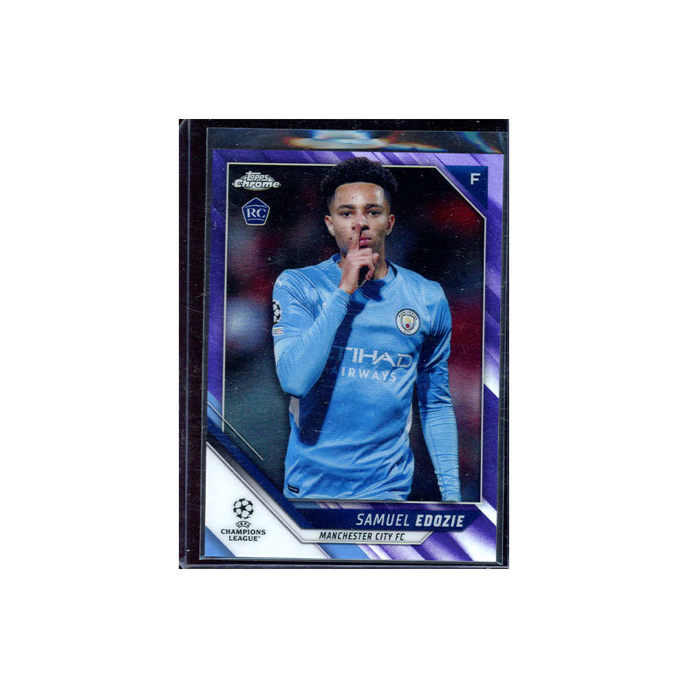 Samuel Edozie 2021-22 Topps Chrome UCL Soccer Rookie /250