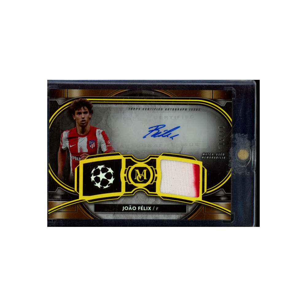 Joao Felix 2022 Topps Museum Patch Auto /50