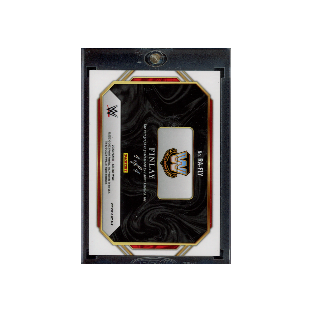 Finlay 2023 Panini Select WWE Ringside Action Black 1/1 Auto