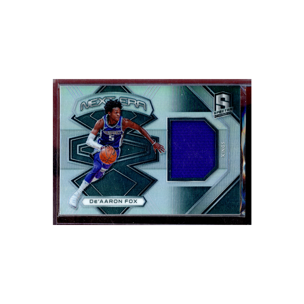 De'Aaron Fox 2017-18 Panini Spectra Basketball Next Era Rookie Patch /199