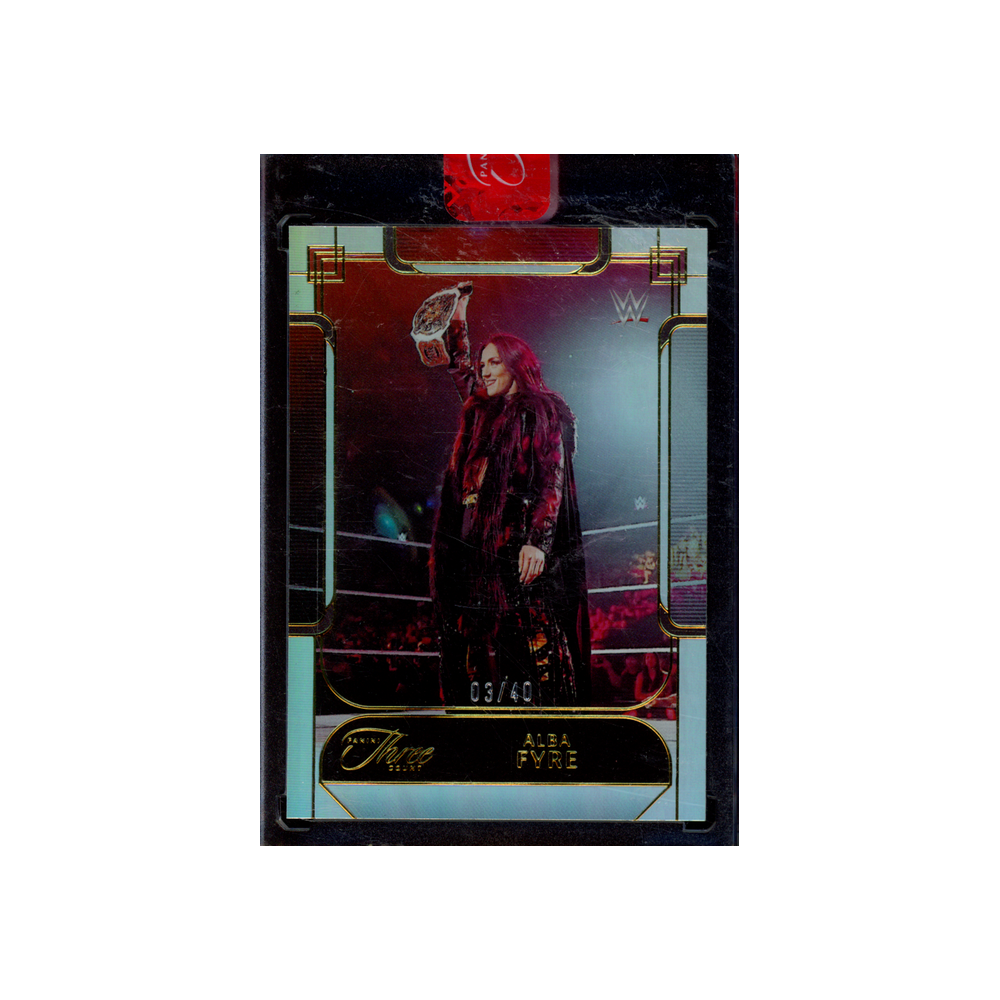 Alba Fyre 2024 Panini Three Count WWE /40