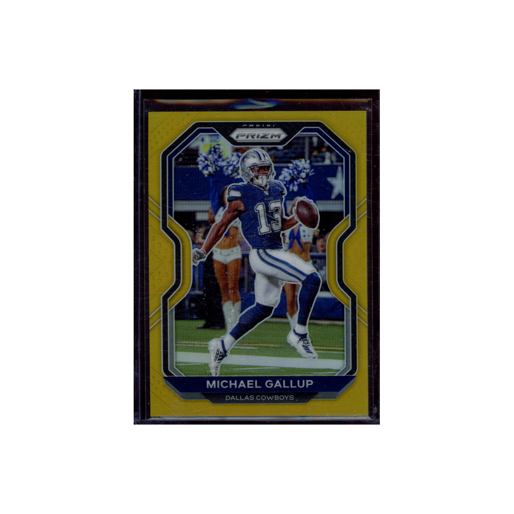 Michael Gallup 2020 Panini Prizm Football Gold Prizm /10