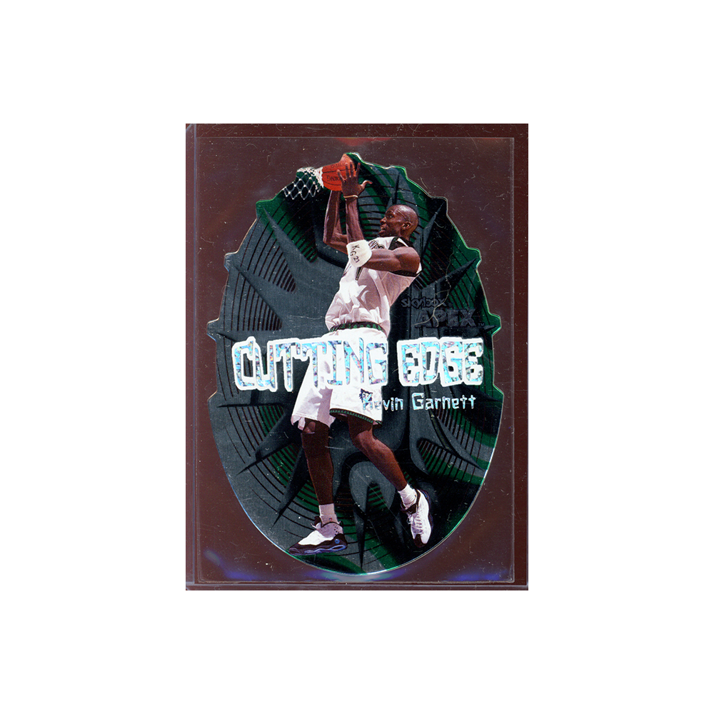 Kevin Garnett 1999 Skybox Apex Cutting Edge Die-Cut