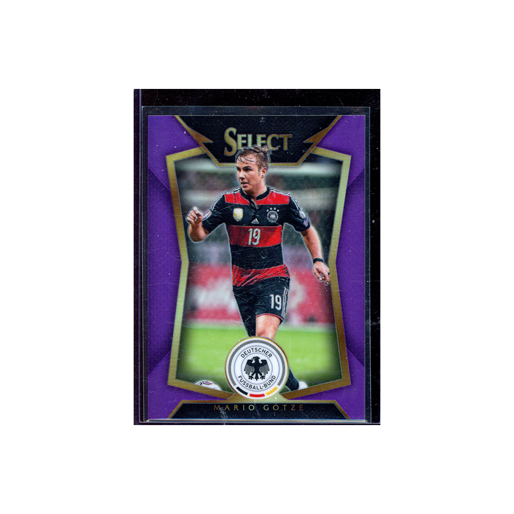 Mario Götze 2015-16 Panini Select Soccer Purple /99