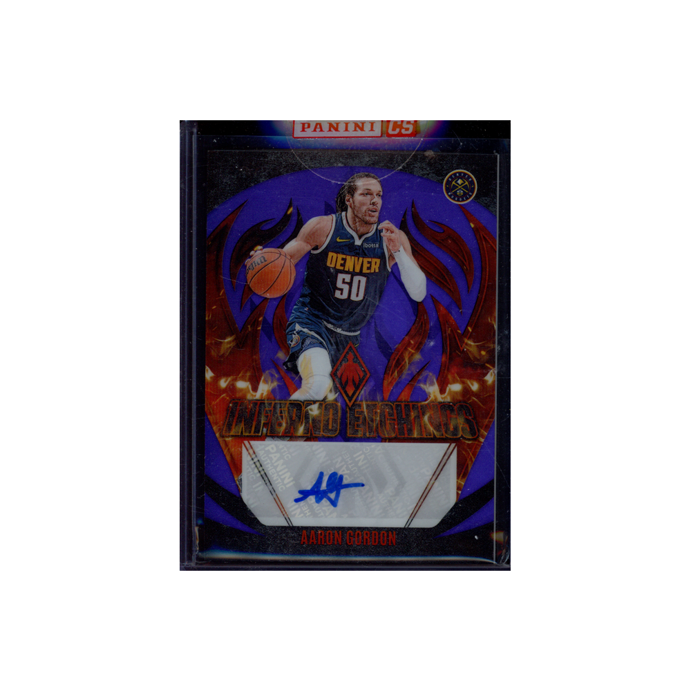 Aaron Gordon 2023-24 Panini Phoenix Basketball Inferno Etchings Auto /75