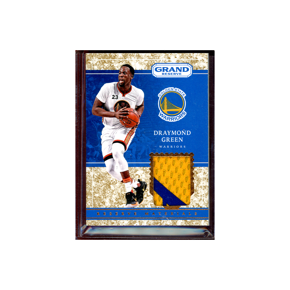 Draymond Green 2016-17 Panini Grand Reserve Basketball Game-Worn Patch /25