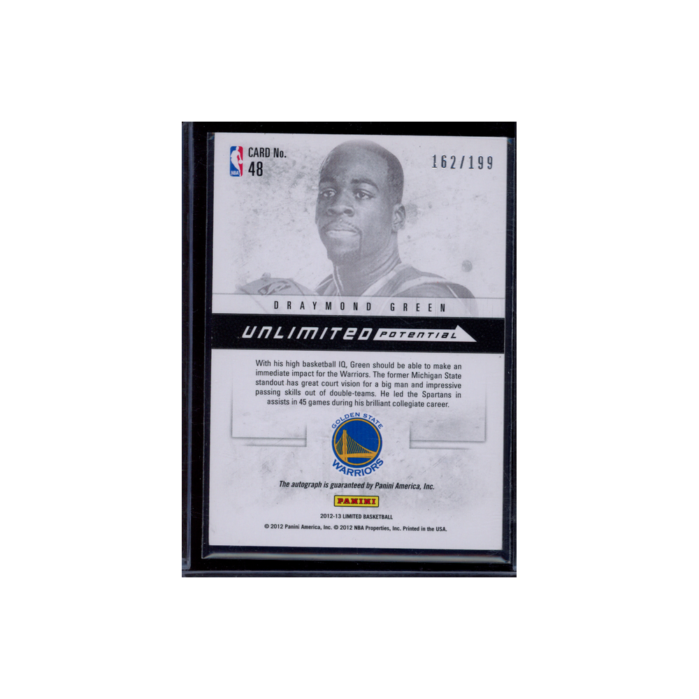 Draymond Green 2012-13 Panini Limited Basketball Rookie Auto /199