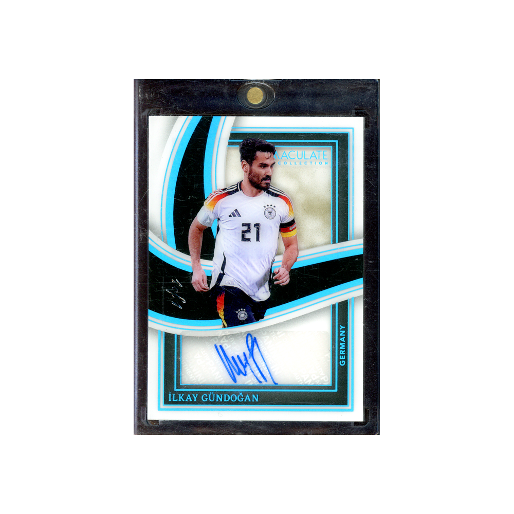 Ilkay Gündogan 2023-24 Panini Immaculate Collection Soccer Shadow Signatures Auto 1/1